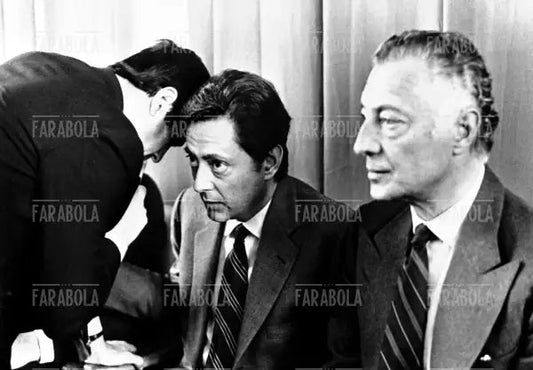 Umberto e Gianni Agnelli all'Assemblea di Confindustria, 1971 - Farabola Immagine digitale