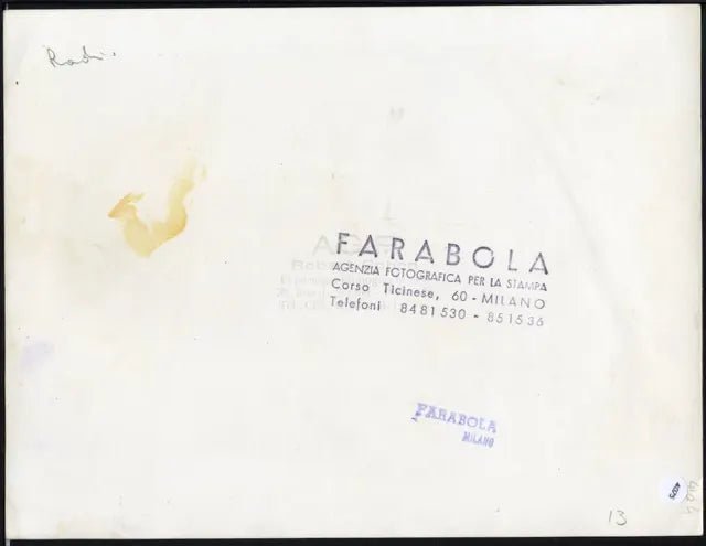 Un apparecchio radiofonico anni 60 Ft 4075 - Stampa 24x18 cm - Farabola Stampa ai sali d'argento