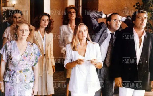 Una scena del film Compagni di scuola, 1988 - Farabola Immagine digitale