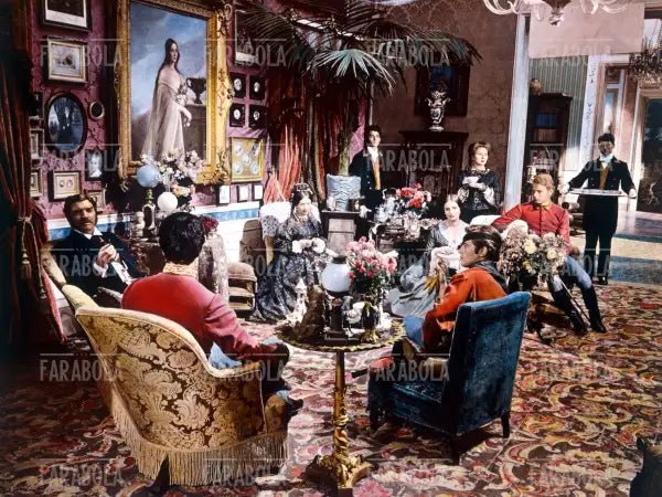 Una scena del film Il Gattopardo, 1963 - Farabola Immagine digitale