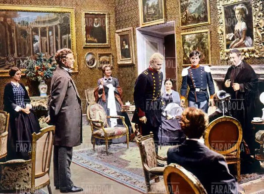 Una scena del film Il Gattopardo, 1963 - Farabola Immagine digitale
