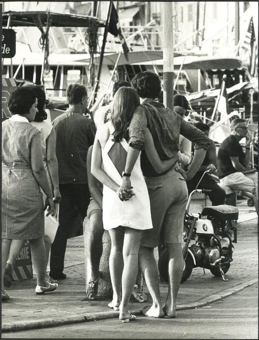 Vacanze a Saint Tropez 1967 Ft 37429 - Stampa 21x27 cm - Farabola Stampa ai sali d'argento