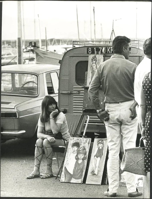 Vacanze a Saint Tropez 1967 Ft 37434 - Stampa 21x27 cm - Farabola Stampa ai sali d'argento