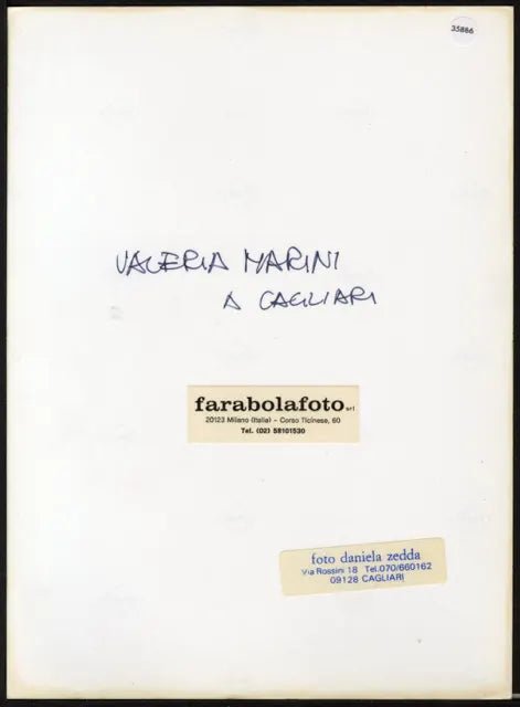 Valeria Marini a Cagliari anni 90 Ft 35886 - Stampa 24x18 cm - Farabola Stampa digitale