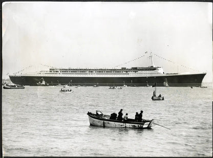 Varo del transatlantico France 1960 Ft 36215 - Stampa 20x15 cm - Farabola Stampa ai sali d'argento