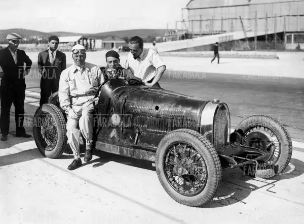 Varzi al Gp di Roma, 1931 - Farabola Immagine digitale