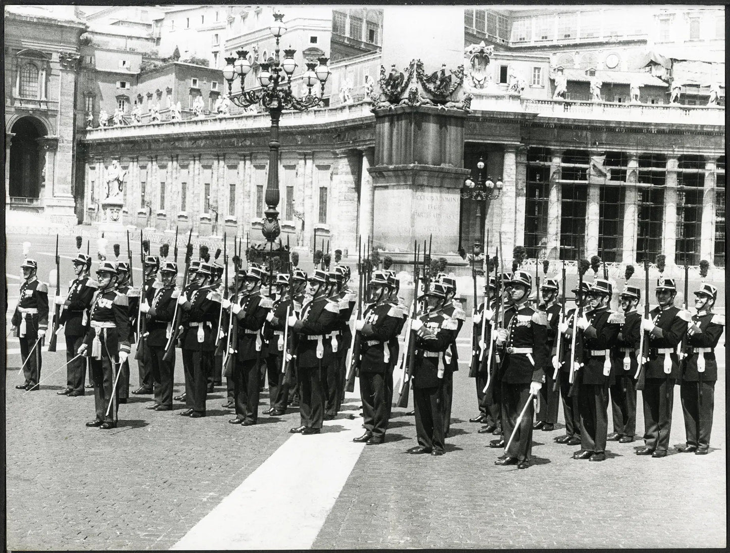 Vaticano Guardie Palatine 1970 Ft 4873 - Farabola Stampa ai sali d'argento