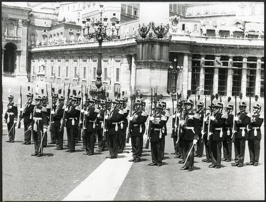 Vaticano Guardie Palatine 1970 Ft 4873 - Farabola Stampa ai sali d'argento