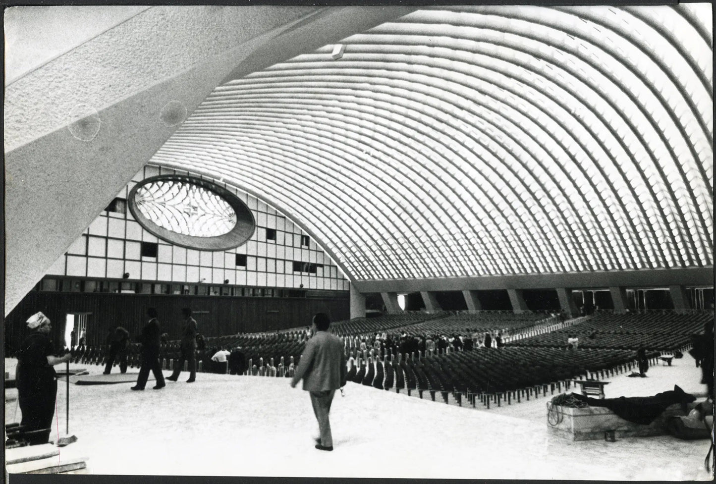 Vaticano Sala Udienze 1971 Ft 4875 - Stampa 20x30 cm - Farabola Stampa ai sali d'argento