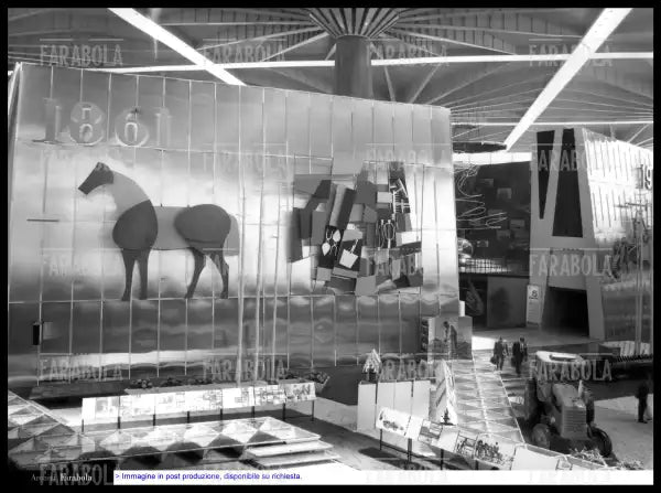 Veduta dell'Esposizione Internazionale di Torino, 1961 - Farabola Immagine digitale