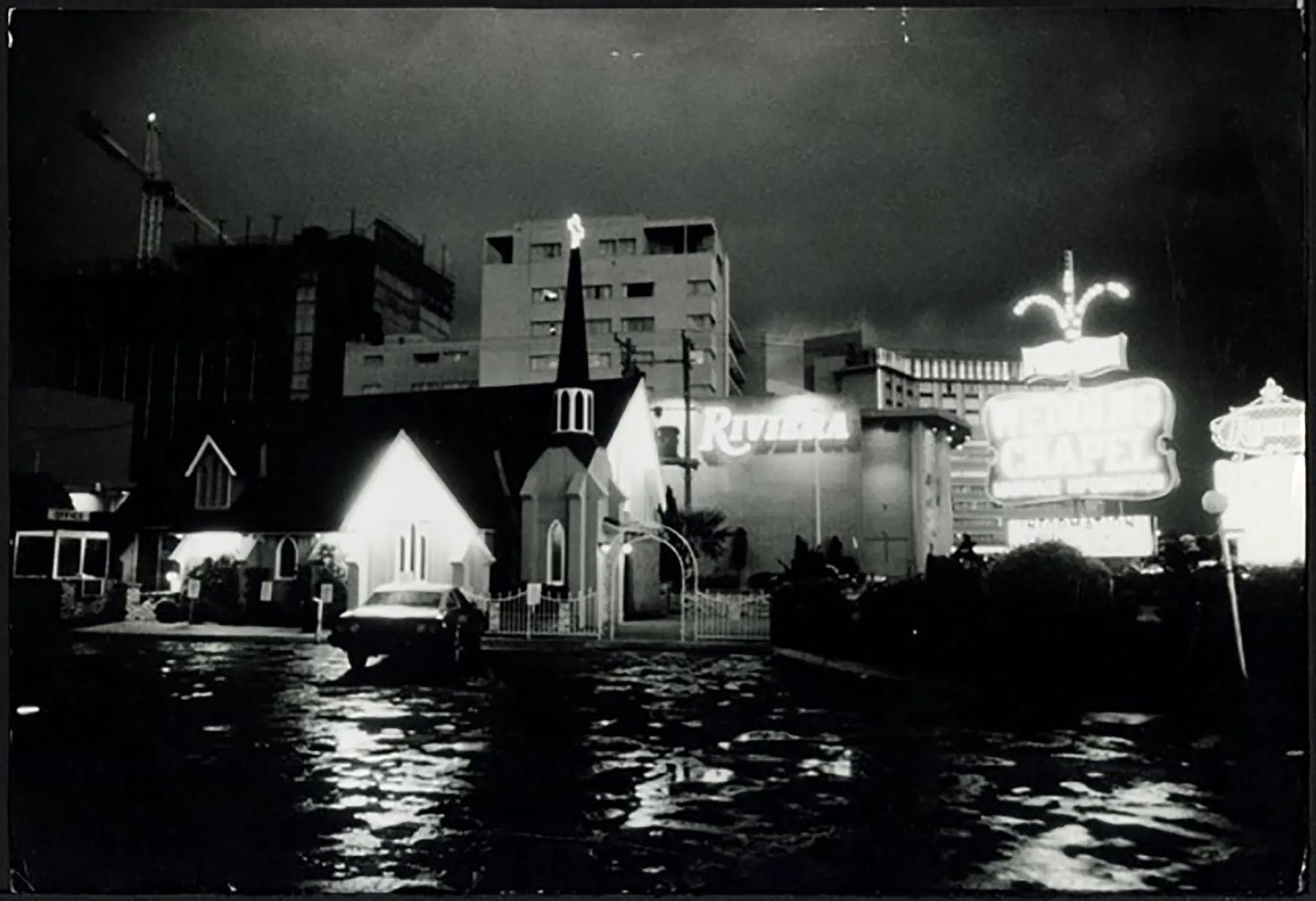 Veduta di Las Vegas anni 60 Ft 38000 - Stampa 27x18 cm - Farabola Stampa ai sali d'argento