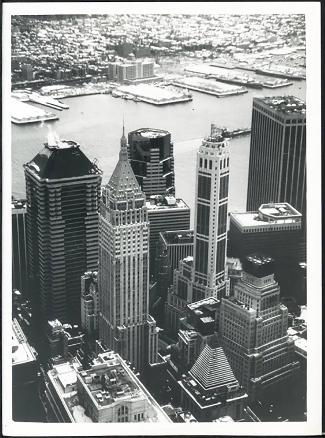Veduta di New York anni 90 Ft 37940 - Stampa 24x18 cm - Farabola Stampa ai sali d'argento