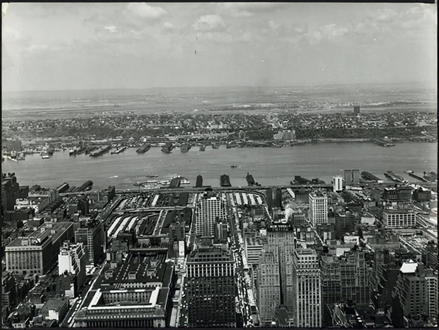 Veduta di New York con il porto anni 60 Ft 37984 - Stampa 24x30cm - Farabola Stampa ai sali d'argento