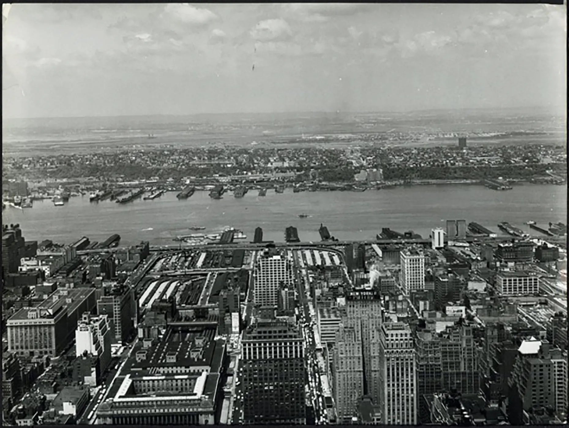 Veduta di New York con il porto anni 60 Ft 37984 - Stampa 24x30cm - Farabola Stampa ai sali d'argento