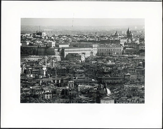 Veduta di Roma anni 90 Ft 37721 - Stampa 24x30 cm - Farabola Stampa ai sali d'argento