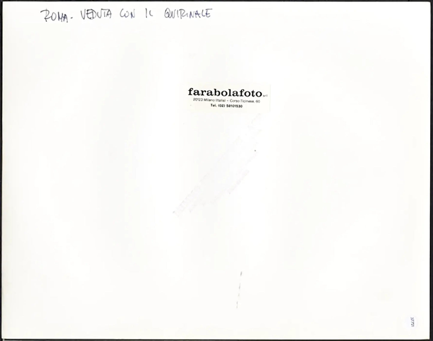 Veduta di Roma anni 90 Ft 37721 - Stampa 24x30 cm - Farabola Stampa ai sali d'argento