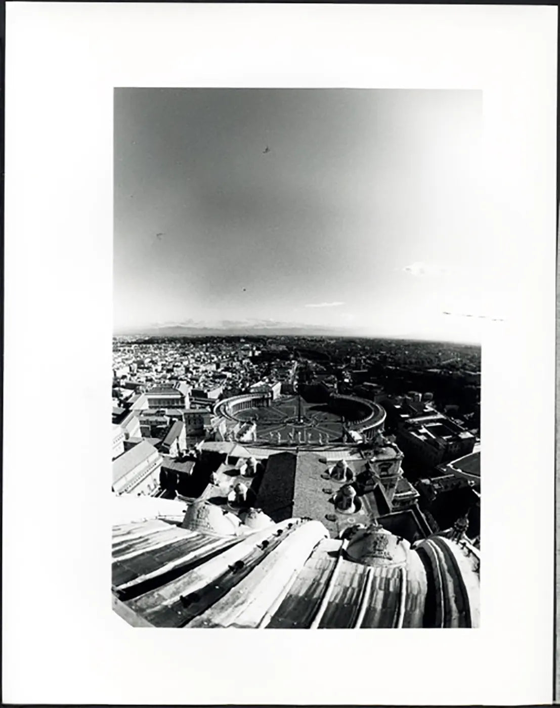Veduta di San Pietro Roma anni 90 Ft 37730 - Stampa 24x30 cm - Farabola Stampa ai sali d'argento