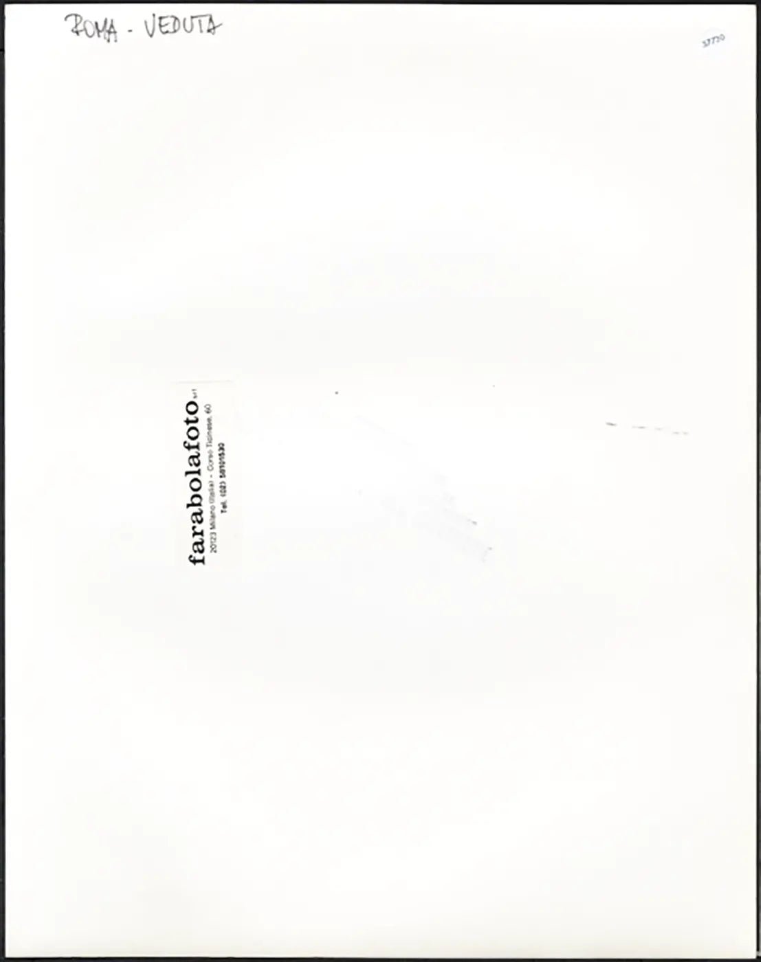 Veduta di San Pietro Roma anni 90 Ft 37730 - Stampa 24x30 cm - Farabola Stampa ai sali d'argento