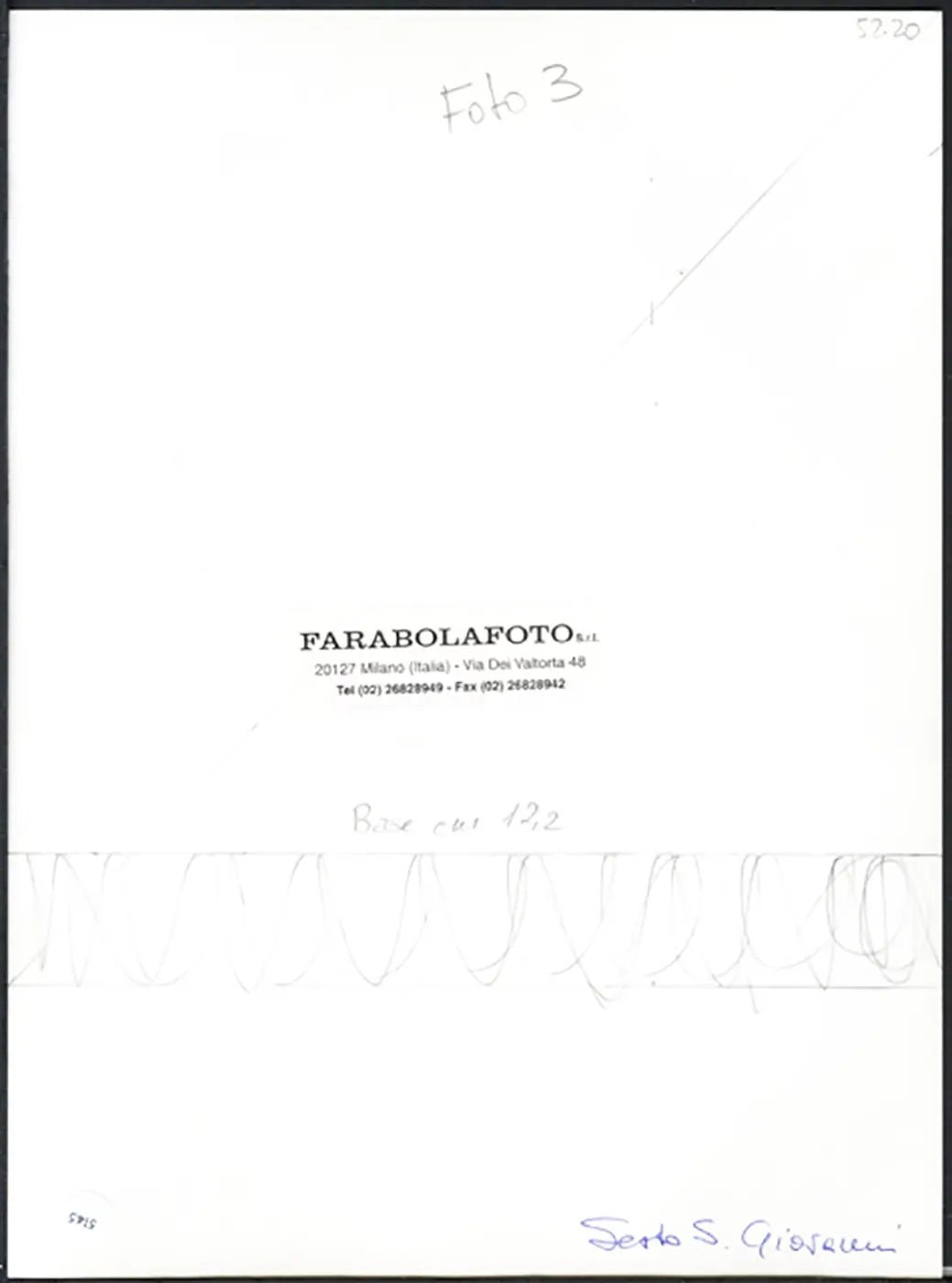 Veduta di Sesto San Giovanni anni 90 Ft 5145 - Stampa 24x18 cm - Farabola Stampa ai sali d'argento