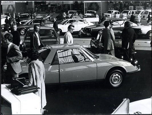 Veduta Salone Auto Parigi 1971 Ft 36483 - Stampa 24x18 cm - Farabola Stampa ai sali d'argento
