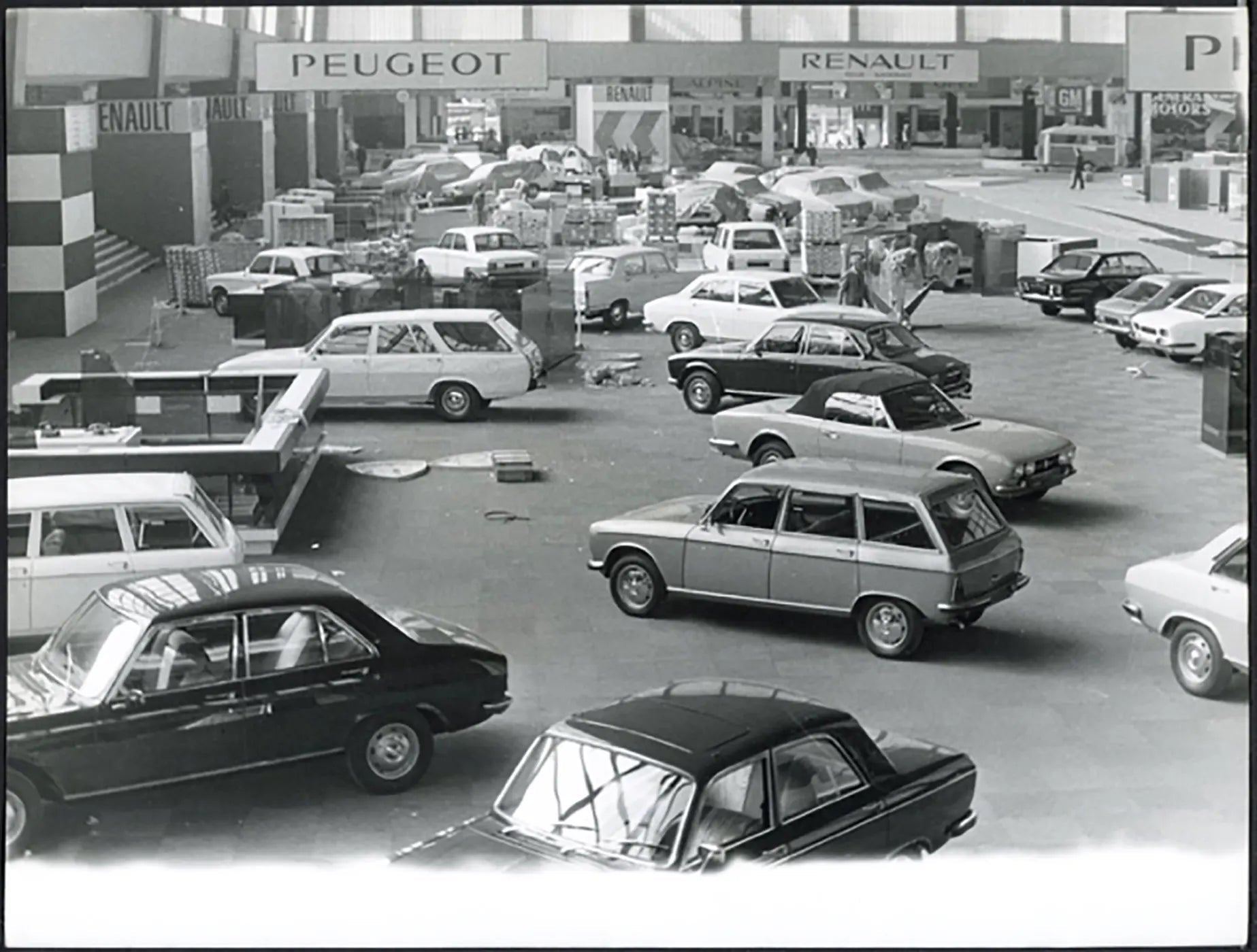 Veduta Salone Auto Parigi 1971 Ft 36488 - Stampa 24x18 cm - Farabola Stampa ai sali d'argento
