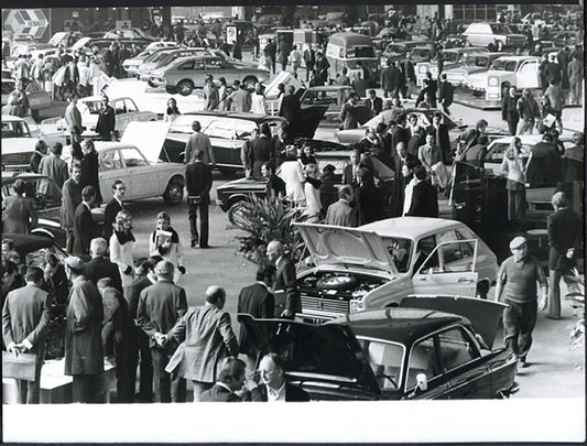 Veduta Salone Auto Parigi 1972 Ft 36503 - Stampa 24x18 cm - Farabola Stampa ai sali d'argento