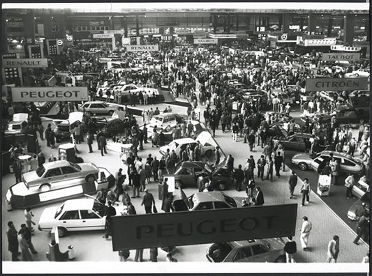 Veduta Salone Auto Parigi 1980 Ft 37019 - Stampa 24x18 cm - Farabola Stampa ai sali d'argento
