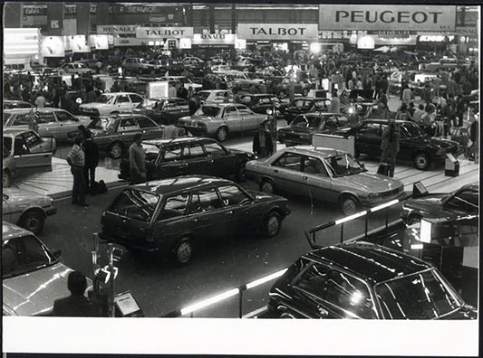 Veduta Salone Auto Parigi 1982 Ft 37162 - Stampa 24x18 cm - Farabola Stampa ai sali d'argento