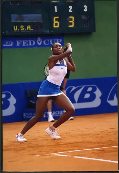 Venus Williams Federation Cup 1999 Ft 3942 - Stampa 18x13 cm - Farabola Stampa digitale