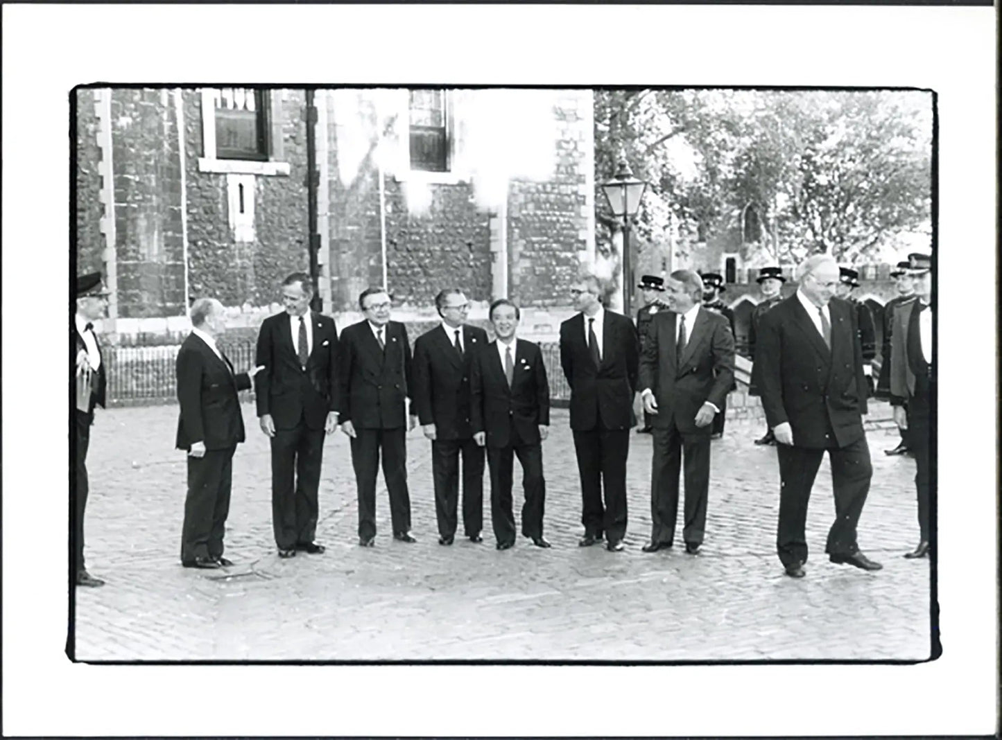 Vertice Economico di Londra 1991 Ft 5648 - Stampa 24x18 cm - Farabola Stampa ai sali d'argento