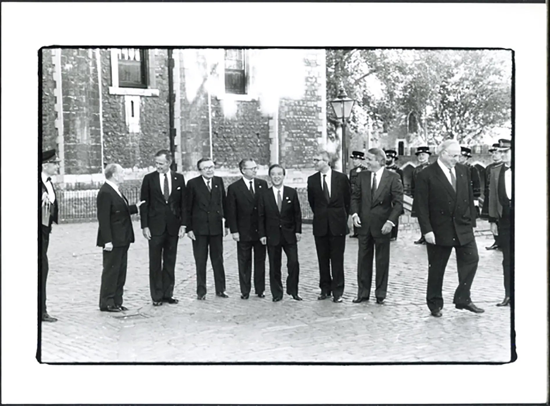 Vertice Economico di Londra 1991 Ft 5648 - Stampa 24x18 cm - Farabola Stampa ai sali d'argento