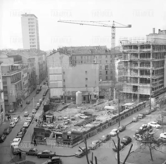 Via Conca del Naviglio, Milano, 1969 - Farabola Immagine digitale