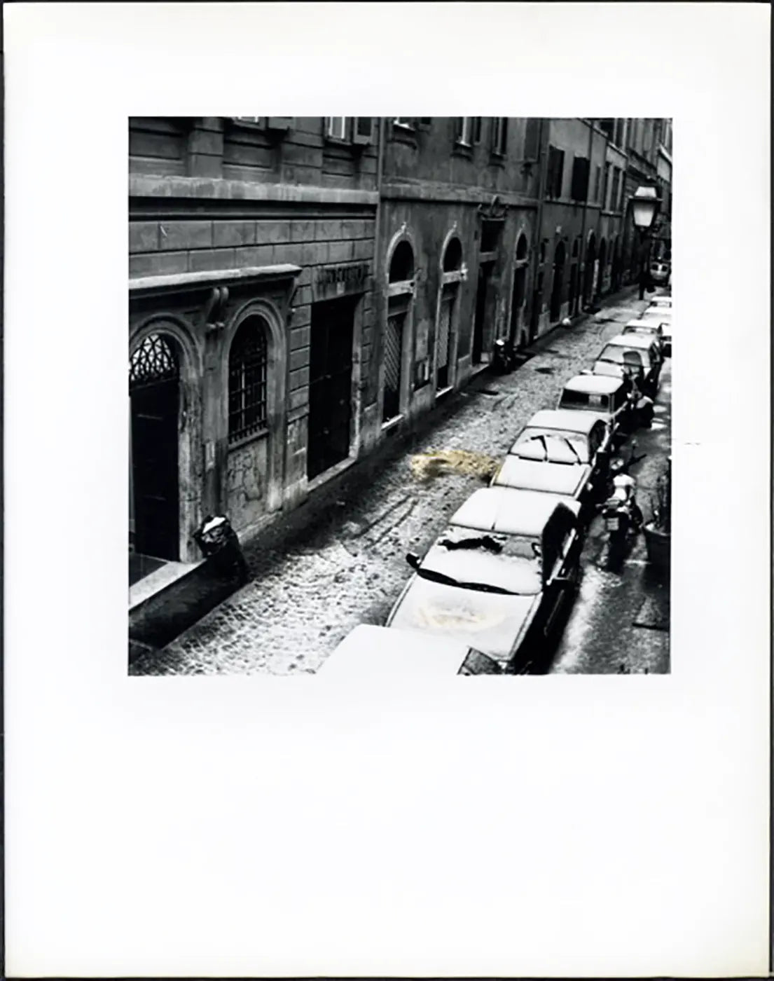 Via Margutta Roma 1985 Ft 37735 - Stampa 24x30 cm - Farabola Stampa ai sali d'argento