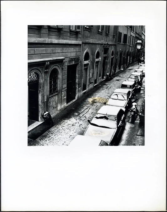 Via Margutta Roma 1985 Ft 37735 - Stampa 24x30 cm - Farabola Stampa ai sali d'argento