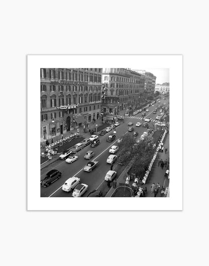 Via Veneto, Roma 1959 - Farabola Fotografia