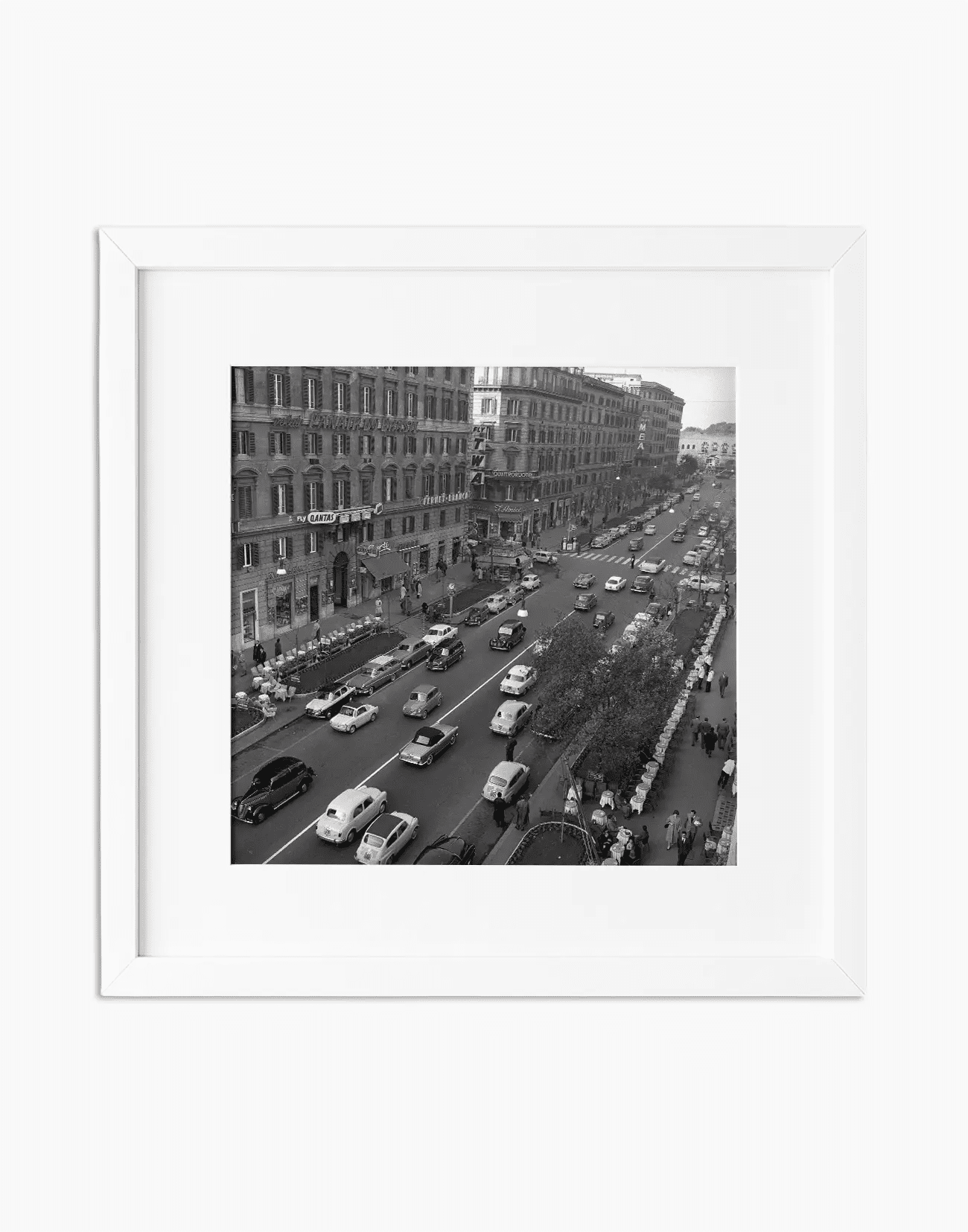 Via Veneto, Roma 1959 - Farabola WhiteWall App Product