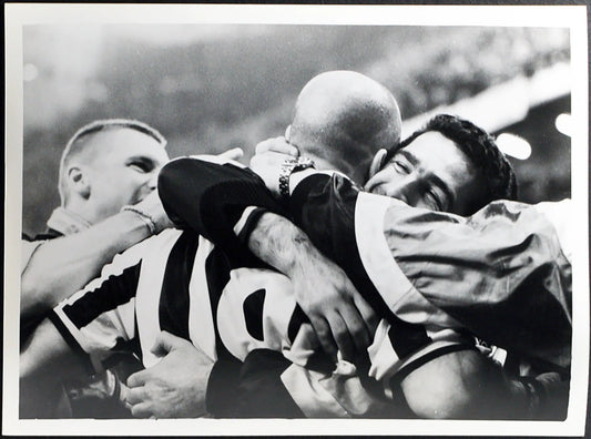 Vialli festeggiato Juventus 1995 Ft 2571 - Stampa 24x18 cm - Farabola Stampa ai sali d'argento