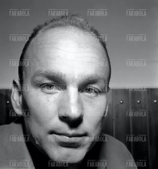 Viliam Schrojf durante il ritiro della Cecoslovacchia, Mondiali di calcio in Cile, 1962 - Farabola Immagine digitale