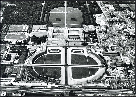 Villa Reale a Caserta anni 60 Ft 5143 - Stampa 20x15 cm - Farabola Stampa ai sali d'argento