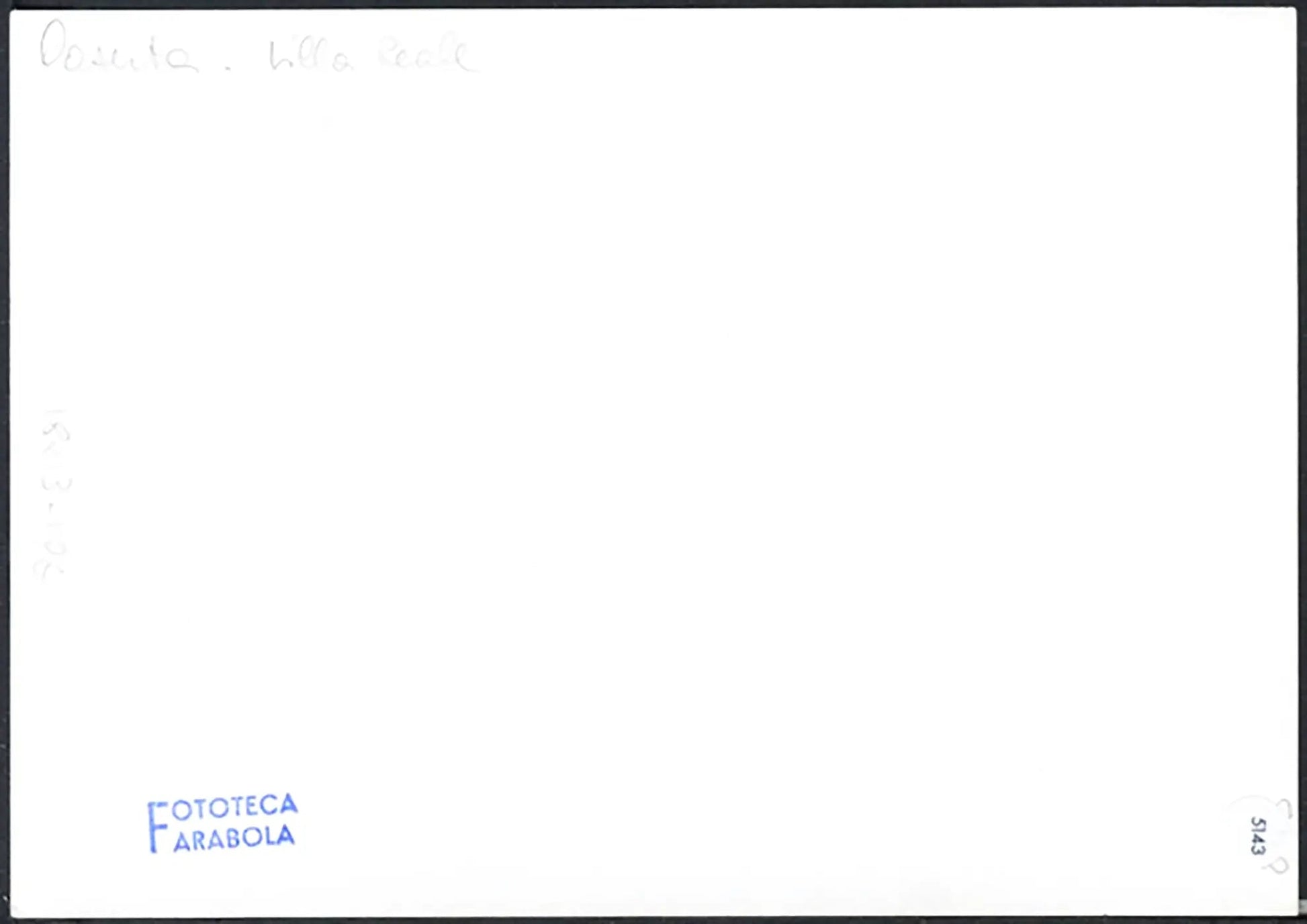 Villa Reale a Caserta anni 60 Ft 5143 - Stampa 20x15 cm - Farabola Stampa ai sali d'argento