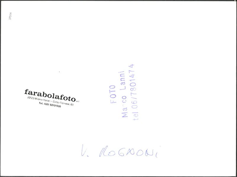 Virginio Rognoni anni 90 Ft 37356 - Stampa 24x18 cm - Farabola Stampa ai sali d'argento