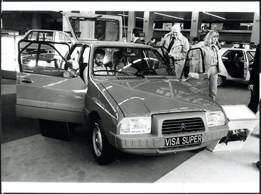 Visa Citroën Salone Auto Parigi 1978 Ft 36706 - Stampa 24x18 cm - Farabola Stampa ai sali d'argento