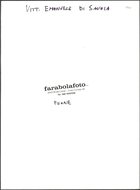 Vittorio Emanuele di Savoia anni 90 Ft 37317 - Stampa 24x18 cm - Farabola Stampa ai sali d'argento