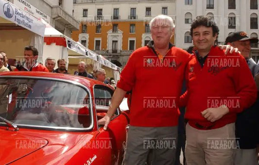 Vittorio Emanuele di Savoia e Fabrizio Giugiaro, Mille Miglia, 2004 - Farabola Immagine digitale