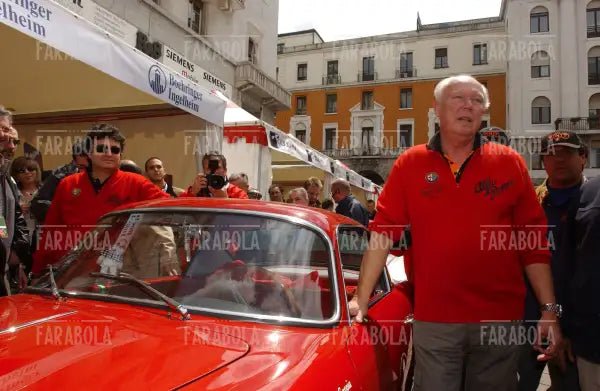 Vittorio Emanuele di Savoia e Fabrizio Giugiaro, Mille Miglia, 2004 - Farabola Immagine digitale