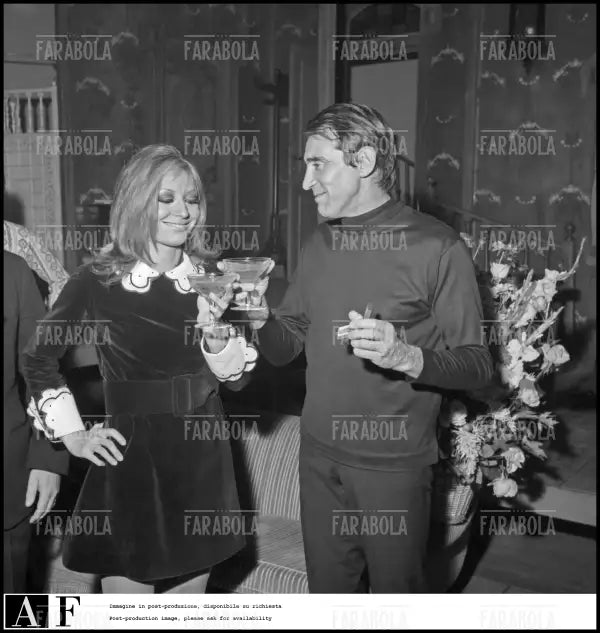 Walter Chiari e Alida Chelli, 1969 - Farabola Immagine digitale