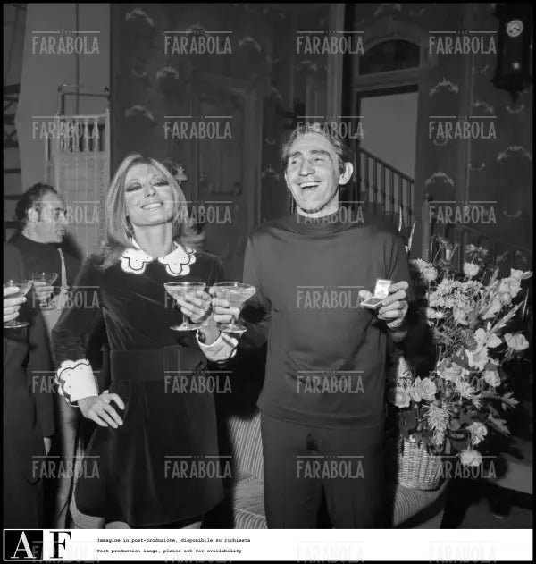 Walter Chiari e Alida Chelli, 1969 - Farabola Immagine digitale