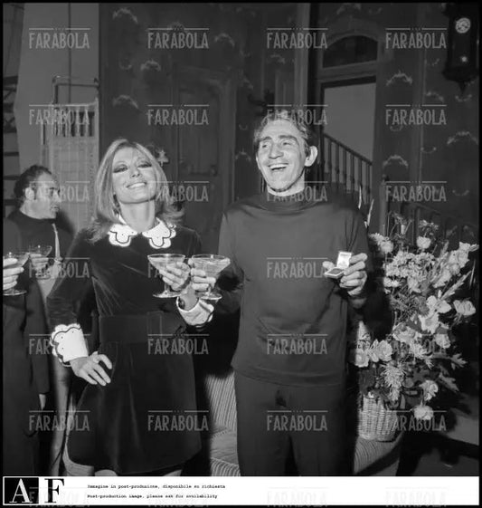 Walter Chiari e Alida Chelli, 1969 - Farabola Immagine digitale