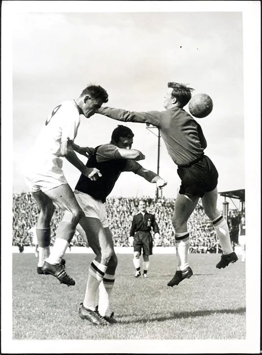 West Ham vs Blackpool 1960 Ft 5723 - Stampa 21x15 cm - Farabola Stampa ai sali d'argento