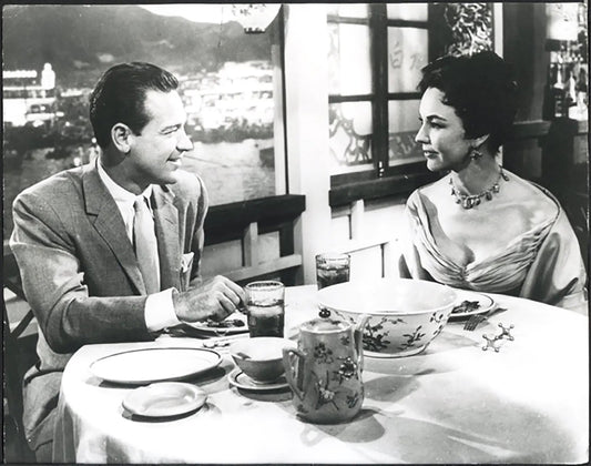William Holden Jennifer Jones 1955 Ft 37554 - Stampa 21x27 cm - Farabola Stampa ai sali d'argento